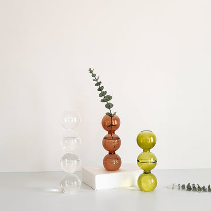 Glass Bubble Vase