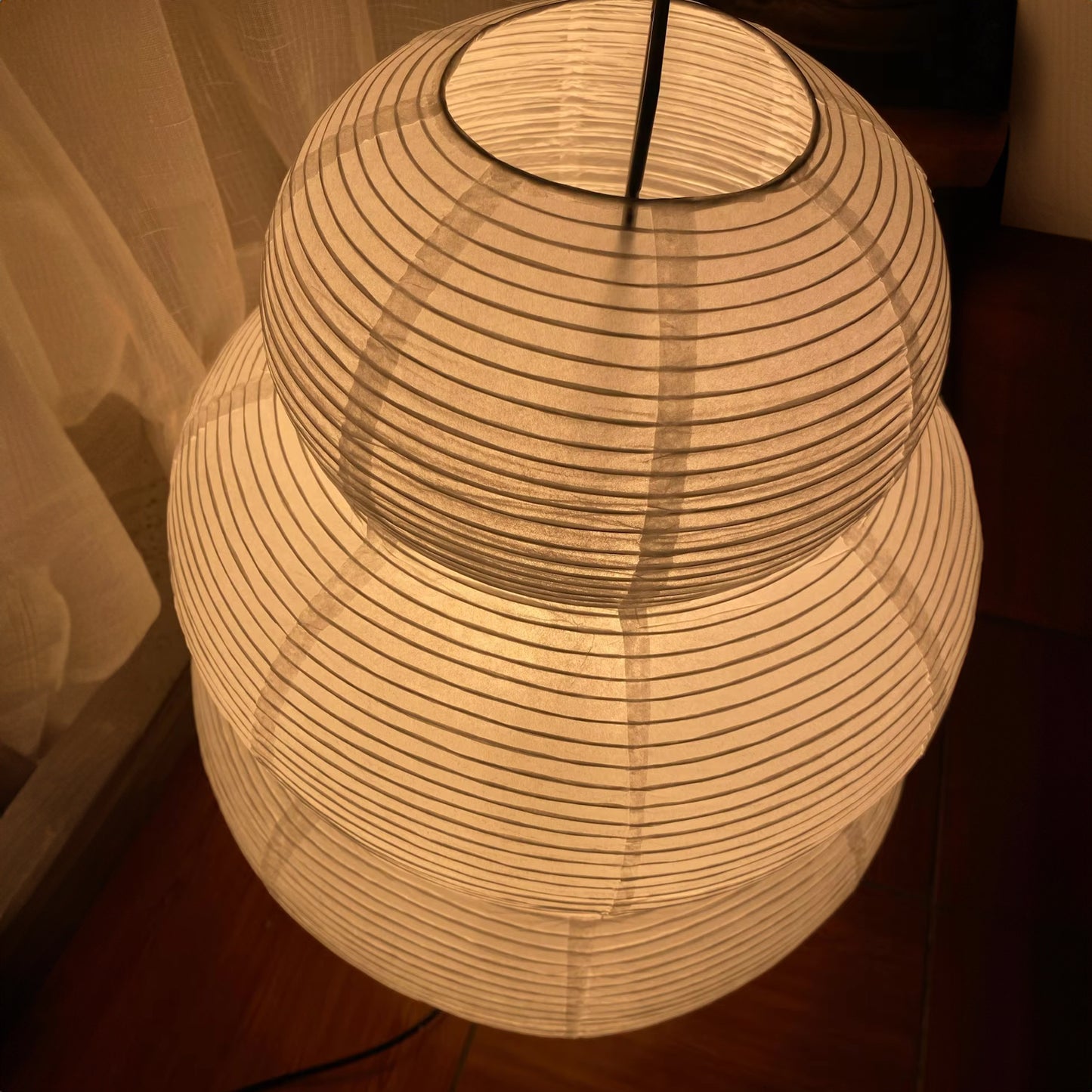 Japanese Rice Paper Floor Lamp